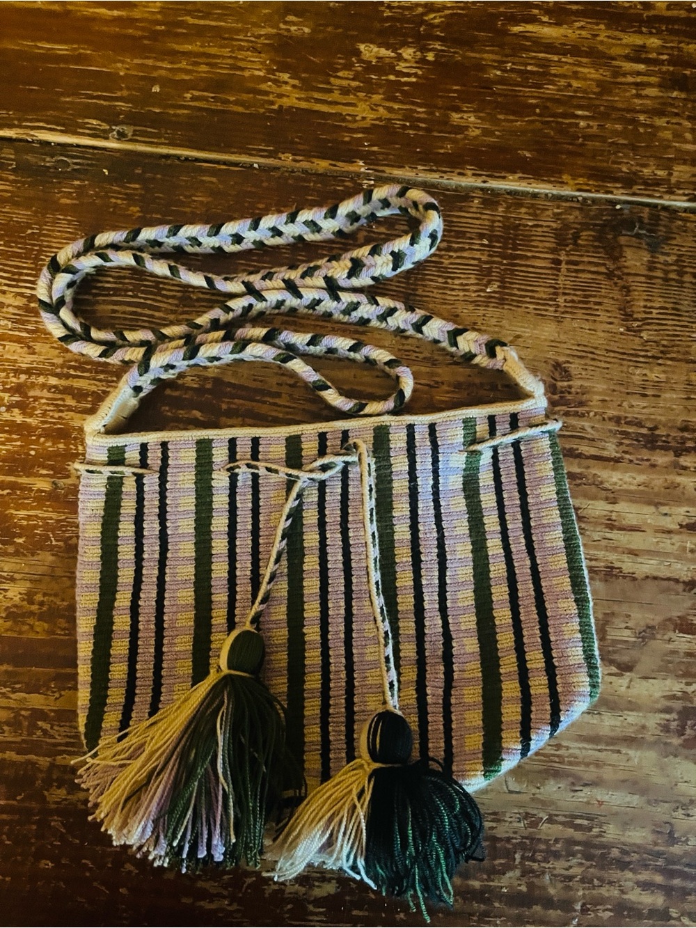Guanabana Hand-crocheted Colombian Crossbody Bag